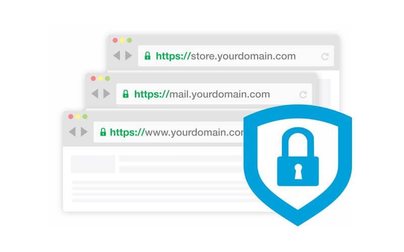 فرق گواهینامه SSL Wildcard و مالتی دامین