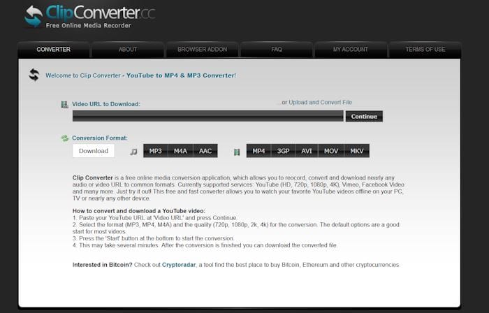 نرم افزار ClipConverter
