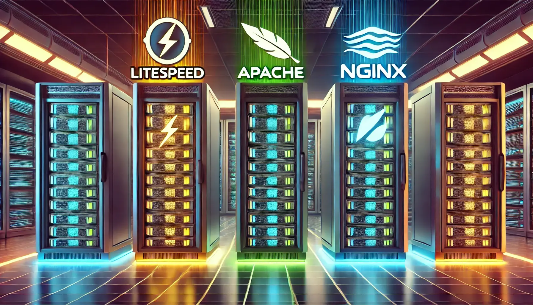 مقایسه وب سرورهای LiteSpeed, Apache و Nginx