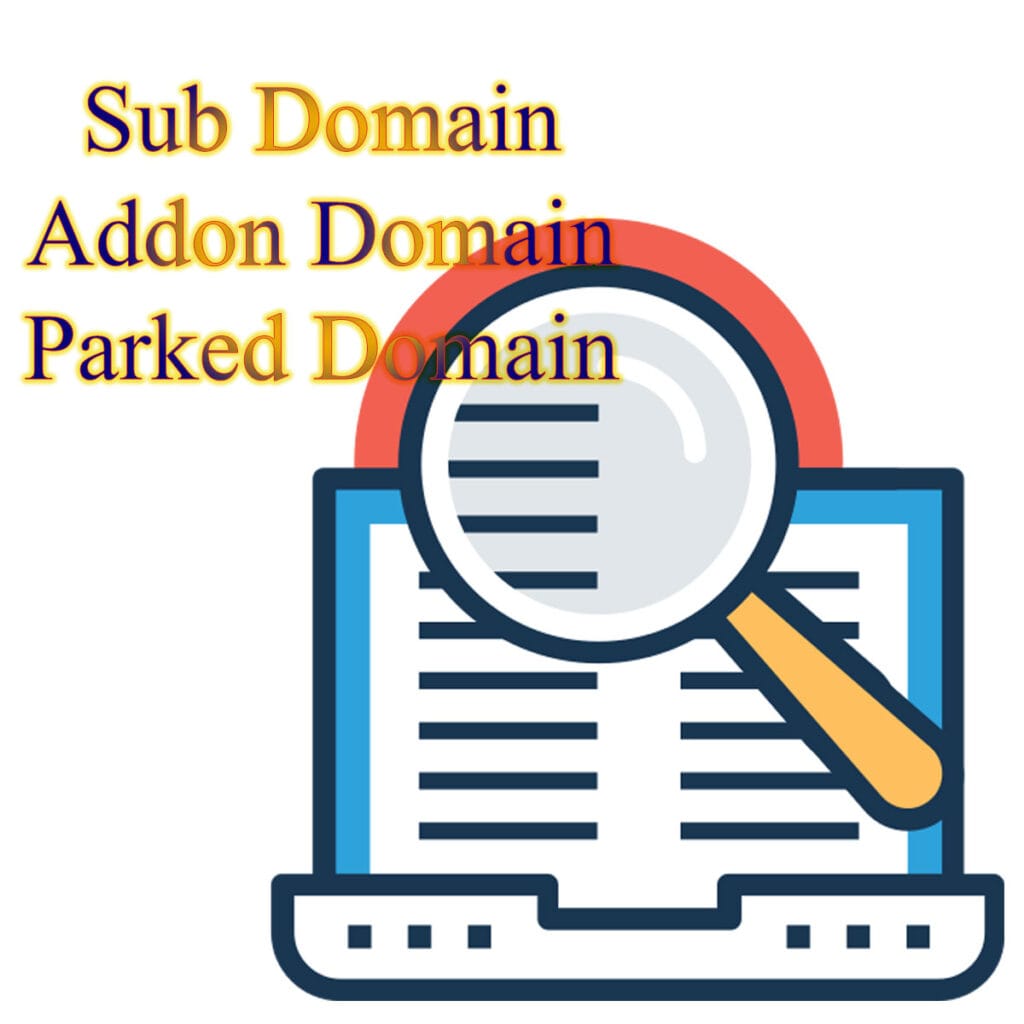 ساب دامین، ادان دامین و پارک دامین