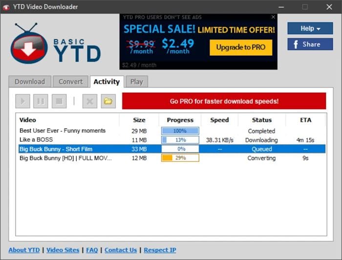 نرم افزار YTD Video Downloader