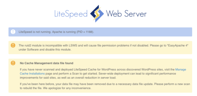 آموزش نصب وب سرور لایت اسپید (LiteSpeed) در سی‌پنل